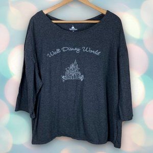 Authentic Disney World Women’s Half Sleeve Shirt Top Size S